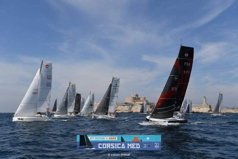 Régate 2022 de marseille au cap corse