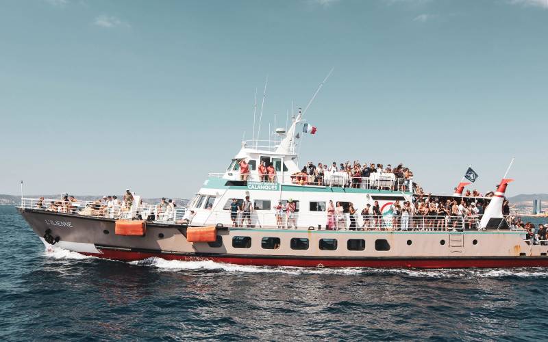 Ilienne, navire amiral de Croisières Marseille Calanques