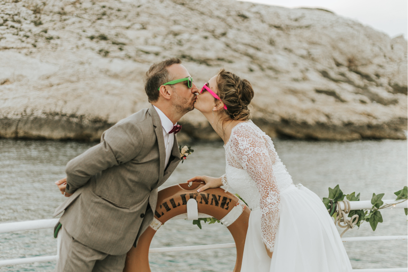 Mariage à bord de l'Ilienne
