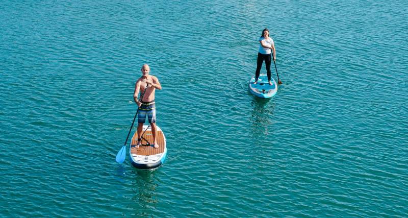 Paddle dans les calanques