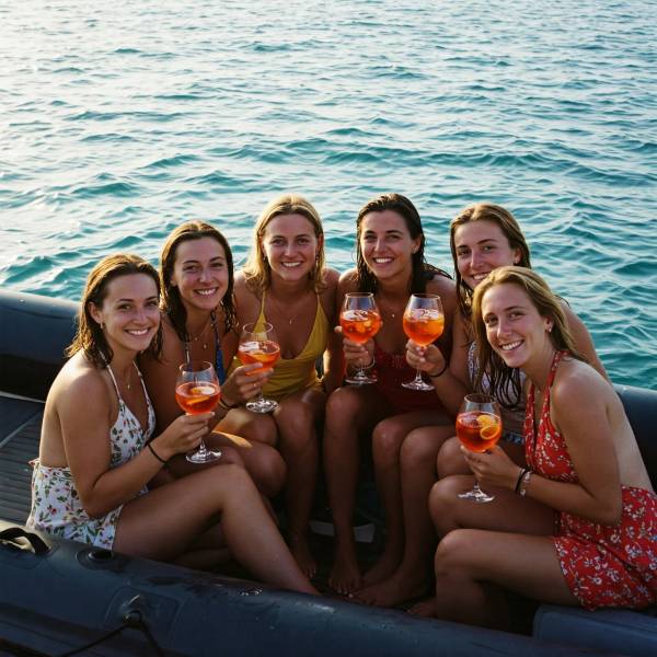 Organisez un enterrement de vie de jeune fille inoubliable en mer