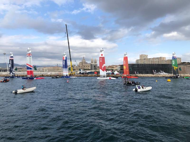 Grande finale mondiale de la Sail GP à Marseille