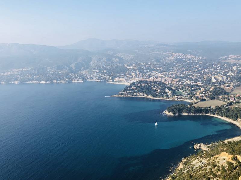 Plage de l'Arène, à Cassis