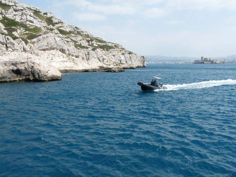 Balade en mer à Marseille