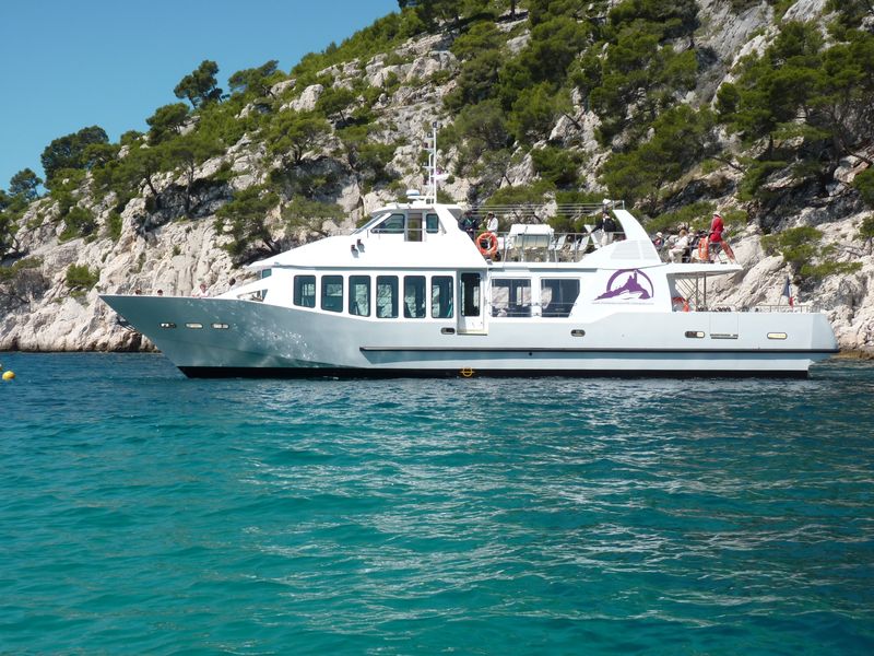 Notre navire le Green Calanques