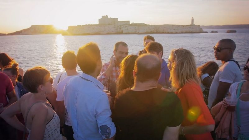 Soirée de gala entre collaborateurs à Marseille